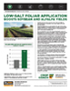  The Andersons Technical Bulletin 06 Low Salt Foliar Application Boosts Soybean and Alfalfa Yields.