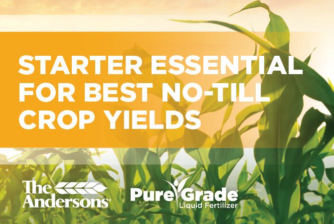 The Andersons Starter Essential for Best No-Till Crop Yields